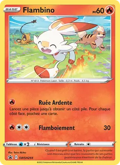 Flambino, Promo SWSH, n° SWSH244