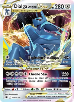Dialga Originel VSTAR, Promo SWSH, n° SWSH256