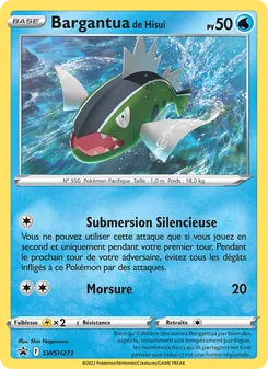 Bargantua de Hisui, Promo SWSH, n° SWSH273