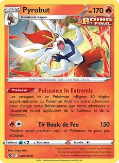 Pyrobut, Promo SWSH, n° SWSH278