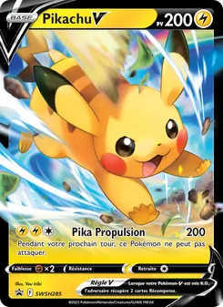 Pikachu V, Promo SWSH, n° SWSH285