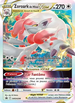 Zoroark de Hisui VSTAR, Promo SWSH, n° SWSH298