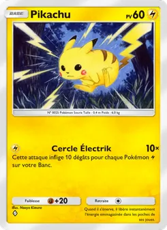 Pikachu, L’Île Fabuleuse, n° 025