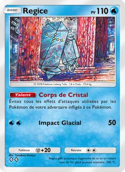 Regice, Choc Spatio-Temporel, n° 034