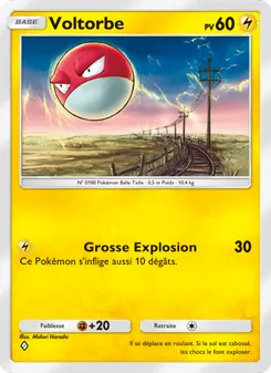 Voltorbe, Choc Spatio-Temporel, n° 054