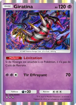 Giratina, Choc Spatio-Temporel, n° 078