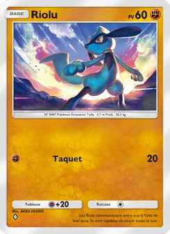 Riolu, Choc Spatio-Temporel, n° 091
