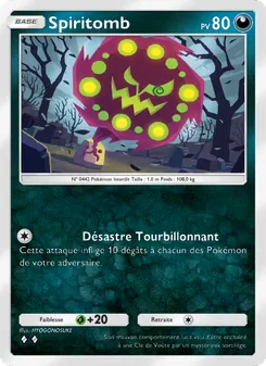 Spiritomb, Choc Spatio-Temporel, n° 104