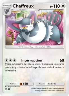 Chaffreux, Choc Spatio-Temporel, n° 140