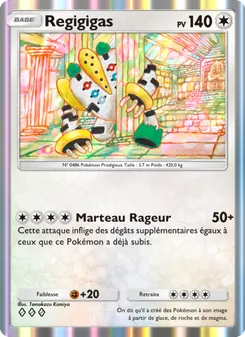 Regigigas, Choc Spatio-Temporel, n° 143