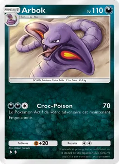 Arbok, Réjouissances Rayonnantes, n° 046