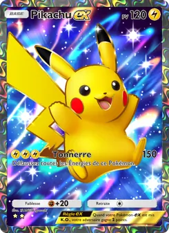Pikachu-ex, Réjouissances Rayonnantes, n° 082