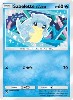 Sabelette d’Alola, Gardiens Astraux, n° 038