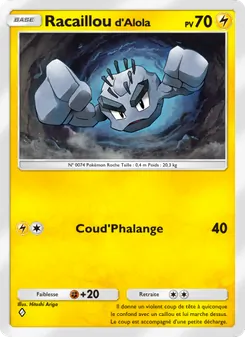 Racaillou d’Alola, Gardiens Astraux, n° 059