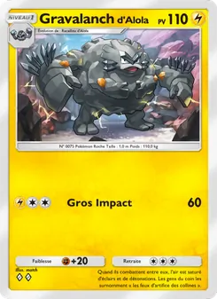Gravalanch d’Alola, Gardiens Astraux, n° 060
