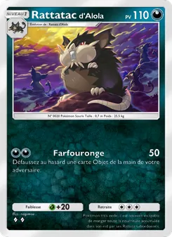 Rattatac d’Alola, Gardiens Astraux, n° 107
