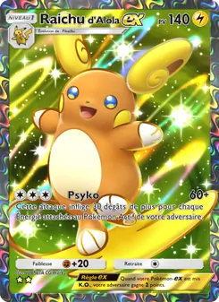 Raichu d’Alola-ex, Gardiens Astraux, n° 185