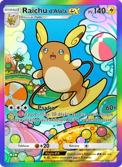 Raichu d’Alola-ex, Gardiens Astraux, n° 203