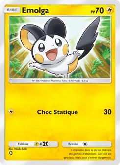 Emolga, Crise Interdimensionnelle, n° 018