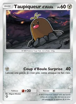 Taupiqueur d'Alola, Crise Interdimensionnelle, n° 046