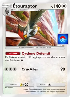 Étouraptor, Promo-A, n° 047