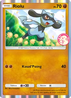 Riolu, Promo-A, n° 059
