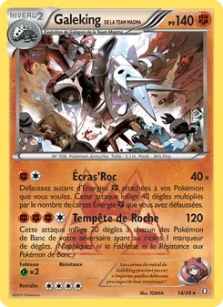 Galeking de la Team Magma, Double Danger, n° 14