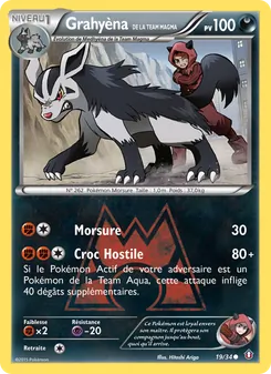 Grahyèna de la Team Magma, Double Danger, n° 19