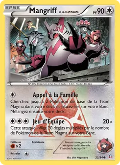 Mangriff de la Team Magma, Double Danger, n° 22