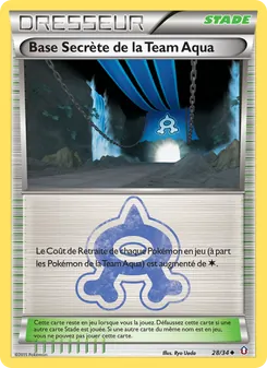 Base Secrète de la Team Aqua, Double Danger, n° 28