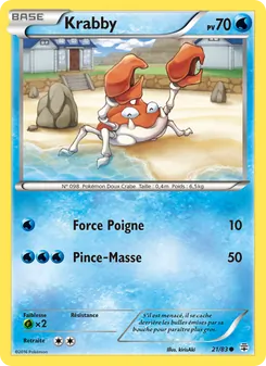 Krabby, Générations, n° 21