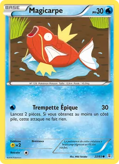 Magicarpe, Générations, n° 22