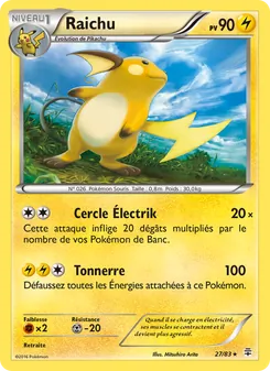 Raichu, Générations, n° 27