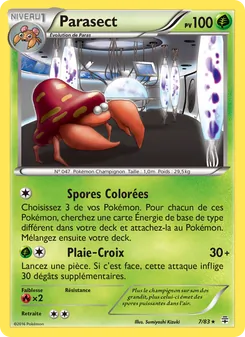 Parasect, Générations, n° 7