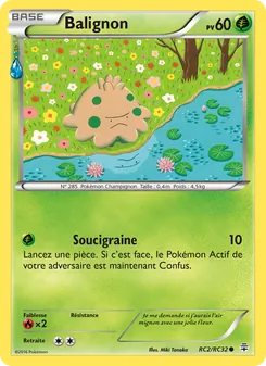 Balignon, Générations, n° RC2