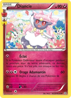 Diancie, Générations, n° RC22
