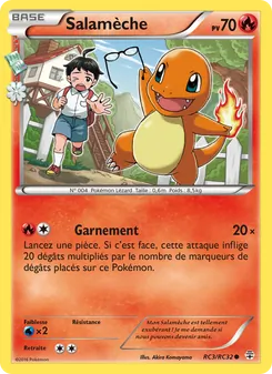 Salamèche, Générations, n° RC3