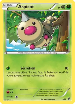 Aspicot, Bienvenue à Kalos, n° 1