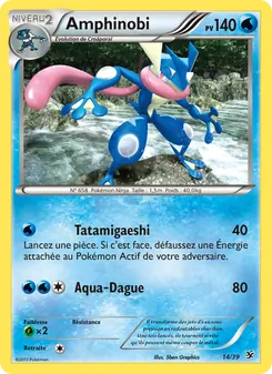Amphinobi, Bienvenue à Kalos, n° 14
