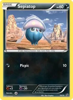 Sepiatop, Bienvenue à Kalos, n° 18