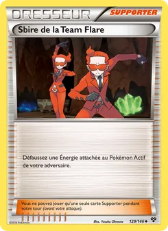 Sbire de la Team Flare, XY, n° 129