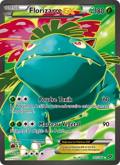 Florizarre EX, XY, n° 141