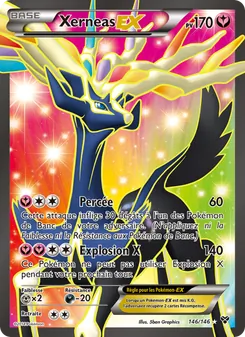 Xerneas EX, XY, n° 146