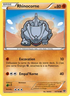 Rhinocorne, XY, n° 60