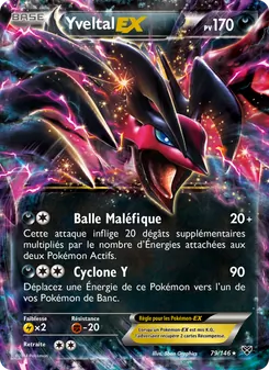 Yveltal EX, XY, n° 79