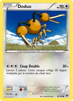 Doduo, XY, n° 98