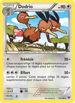 Dodrio, XY, n° 99