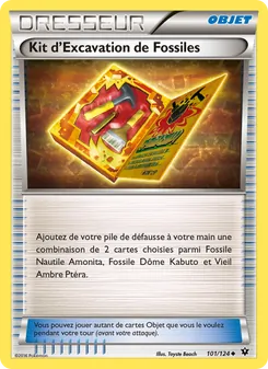 Kit d'Excavation de Fossiles, Impact des Destins, n° 101