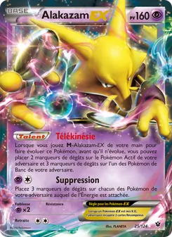 Alakazam EX, Impact des Destins, n° 25