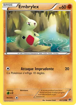 Embrylex, Impact des Destins, n° 40